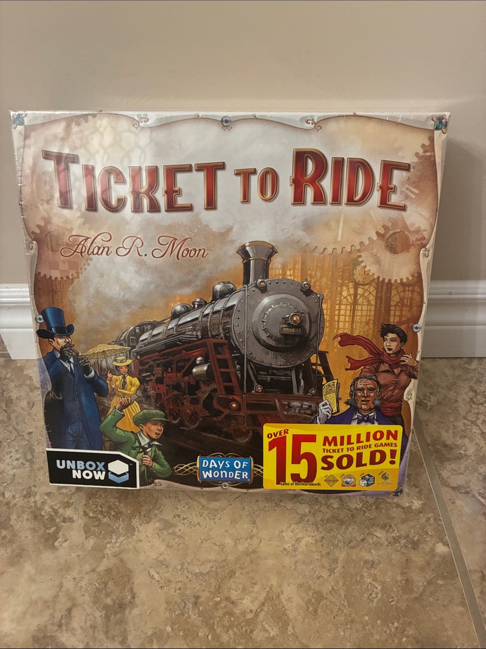 Ticket to Ride Board Game -Retired Artwork box cover NEW